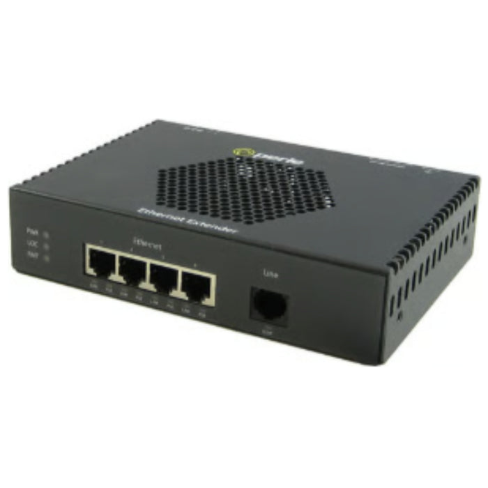 Perle Systems 06004880 eXP-4S110E-RJ-XT PoE Ethernet Extender