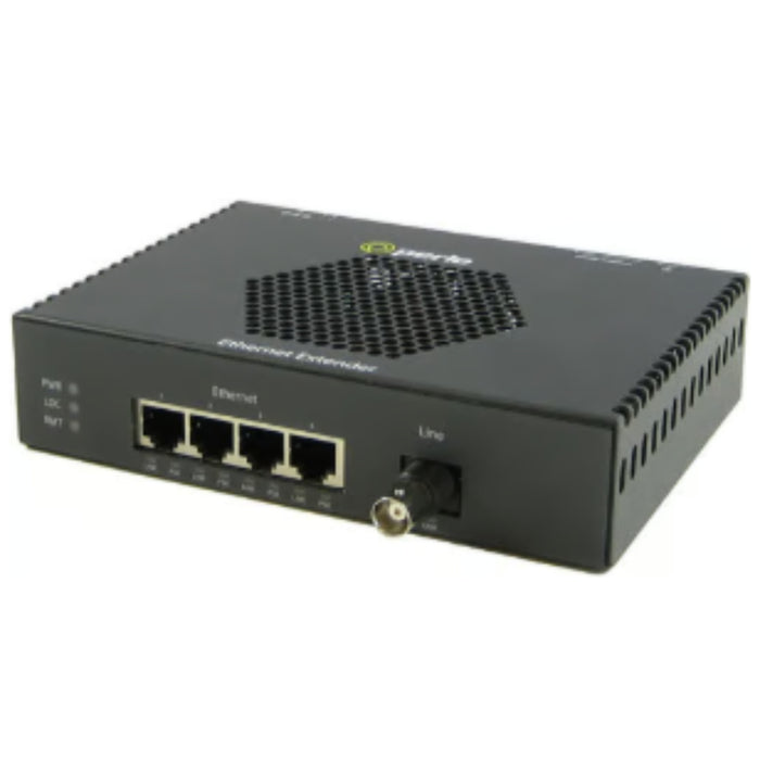 Perle Systems 06004890 eXP-4S110E-BNC-XT PoE Ethernet Extender