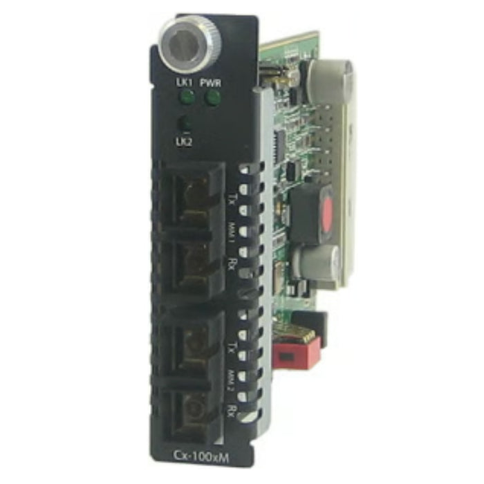 Perle Systems 05062190 CM-1000MM-M2SC05 Fiber to Fiber Converter