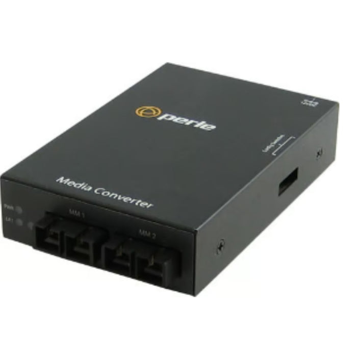 Perle Systems 05060471 S-1000MM-M2SC2 Fiber to Fiber Converter