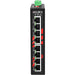 LNP-0800 8-Port Industrial PoE+ Unmanaged Ethernet Switch, 8*10/100Tx (30W/Port), 48~55VDC.
Antaira Technologies LNP-0800 series