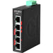 LNX-C500-G 5-Port 10/100/1000TX Compact Unmanaged Industrial Ethernet Switch Antaira Technologies