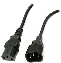 IEC C13 to C14 Power Extension Cable from Switch SFP 01285 700750