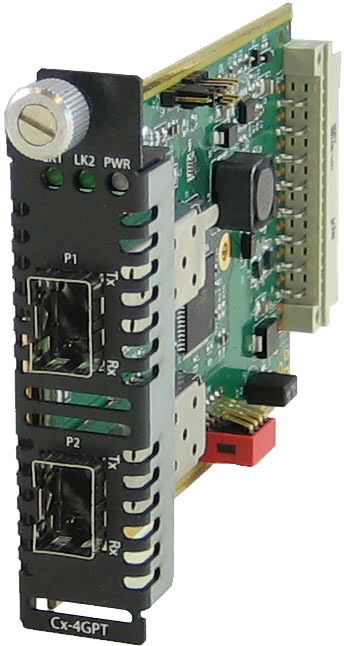 Perle Systems 05061570 C-4GPT-DSFP Media Converter