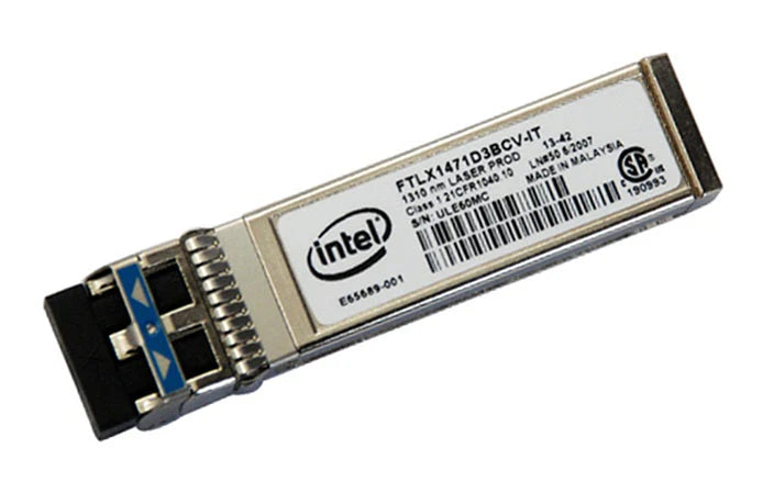 INTEL FTLX 1471 D 3 BCVI 31 E 10 GSFPLR E65685-004 Dual 10G/1G SFP LR SFP-10G INTEL FTLX 1471 D 3 BCVI 31 E 10 GSFPLR E65685-004 Dual 10G/1G SFP LR SFP-10G