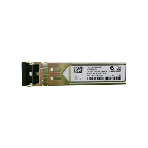 Cisco GLC-SX-MM-RGD New original SFP transceiver is built to withstand challenging networking conditions. Its robust construction ensures durability and longevity, making it an ideal choice for industrial and outdoor applications where reliability is paramount.