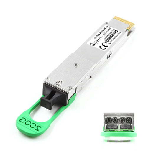 R0Z30A-C is Switch SFP in UK stock and 100% Compatible with Aruba Networks part R0Z30A 100% compatible with all HPE products that list R0Z30A as a supported 100GBASE QSFP28 transceiver.