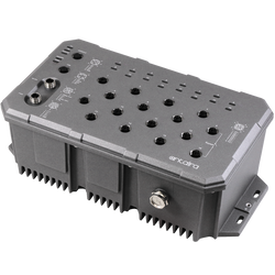 LMX-1600G-M12-67 16-Port Industrial M12 IP67 Waterproof Gigabit Light Layer 3 Managed Ethernet Switch, with 16*10/100/1000Tx M12 Connectors (X-Coded).