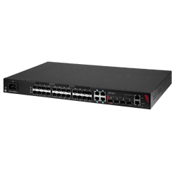 LMX-3228G-10G-SFP-AC&nbsp;32-Port Industrial Gigabit Managed Ethernet Switch, with 4*10/100/1000 RJ45 Ports, 24*100/1000 SFP Slots, and 4*1G/10G SFP+ Slots with Single AC Power Supply.
