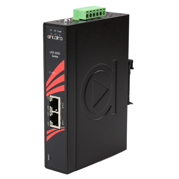 Antaira Technologies LRX-0200 is an industrial router with VPN and NAT functionality