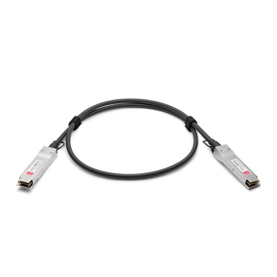 E40G-QSFP-C-0101 40G DAC passive cable in UK stock and 100% Compatible with Brocade/Ruckus 40G QSFP passive DAC 1Mtr.