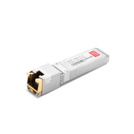 SFP-10G-T-X Switch SFP Part SFP-10G-T-X-C is in UK stock and 100% Compatible with Cisco part SFP-10G-T-X extended temperature rated