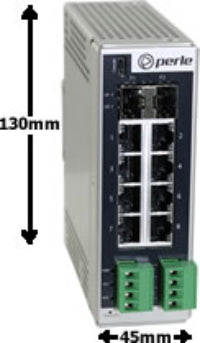 Perle Systems 07017270 IDS-710HP Industrial Managed Switch