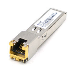 SFP-C Antaira Technologies 10/100/1000BASE-T Copper Ethernet SFP Transceiver, 0°C~70° (LMX/LMP Compatible) 10/100/1000Mbps compliant in host systems with SGMII interface.