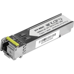 SFP-WB40 1.25G Gigabit SFP Transceiver WDM-B, SM/LC/10KM/11.0dB/TX:1550nm RX:1310nm, 0°C~70°C.