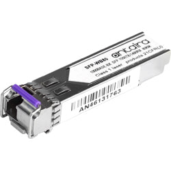 SFP-WB80 1.25 Gigabit Fiber SFP Transceiver WDM-B, SM / LC / 80KM / 24.0dB TX:1590nm RX:1510nm, 0°C~70°C.