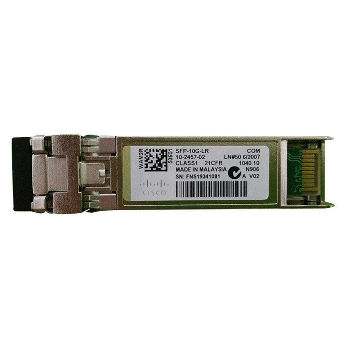 thumbnail image 2 of Cisco 10GBASE-LR SFP+ Module (SFP-10G-LR) – LC Connectors, 2-Port, New Sealed 2 of 6