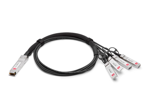 40G Breakout cable QSFP-4SFP10G-CU3M-DELL-HPE is in UK stock Switch SFP Custom part. Cable Length_3 Mtr, Connector Type_40G DAC to 4x10G DAC, Data Rate_40G in Stock Switch SFP Ltd 01285 700750
