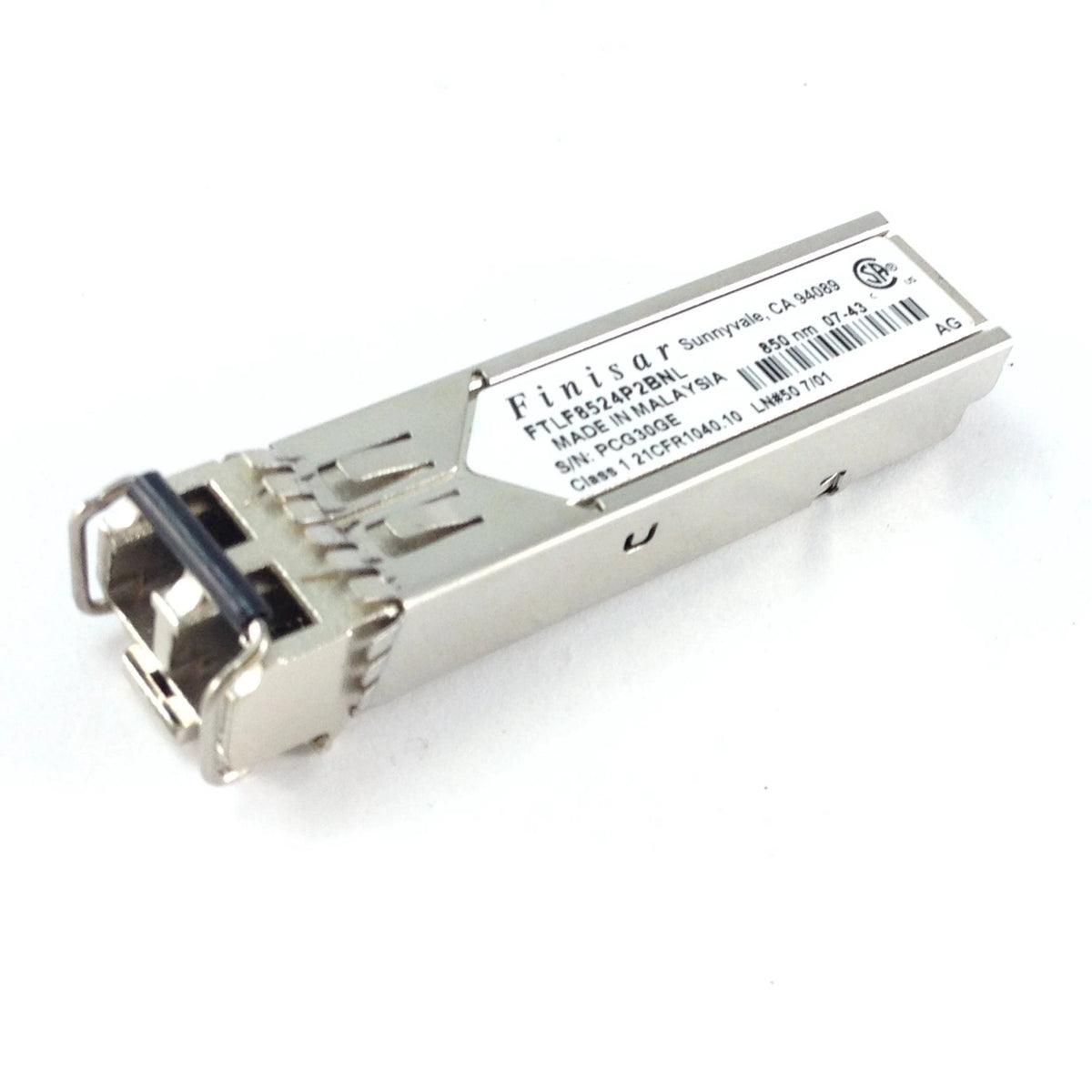 FTLF8524P2BNV SFP module for Finisar — Switch SFP Ltd